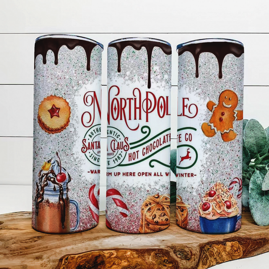 20oz North Pole tumbler