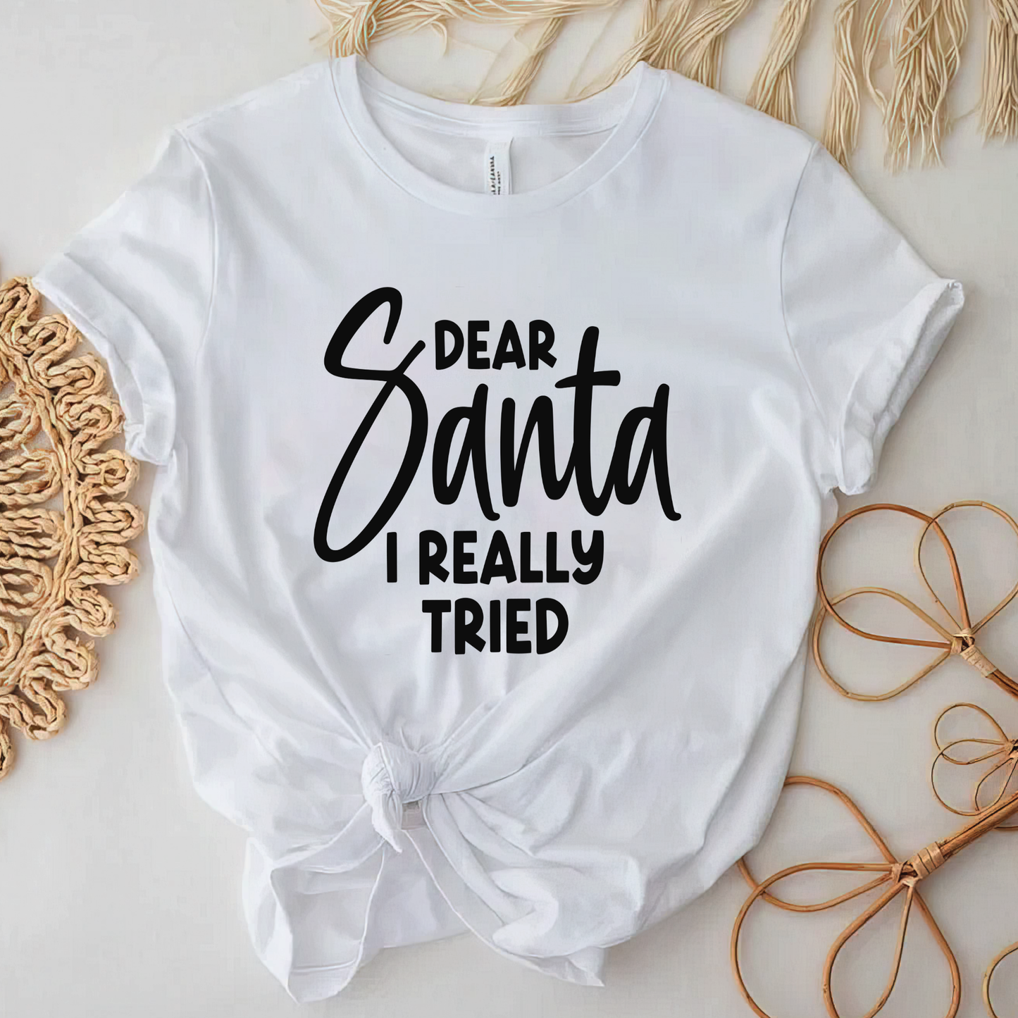 Dear Santa I really tried
