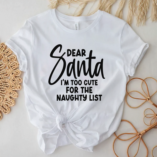 Dear Santa too cute