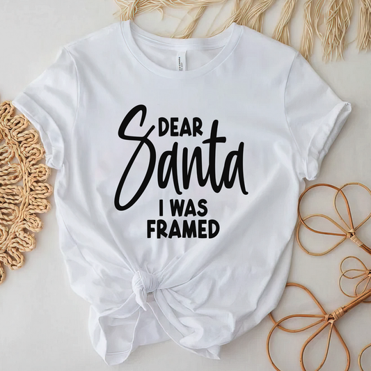 Dear Santa I was framed