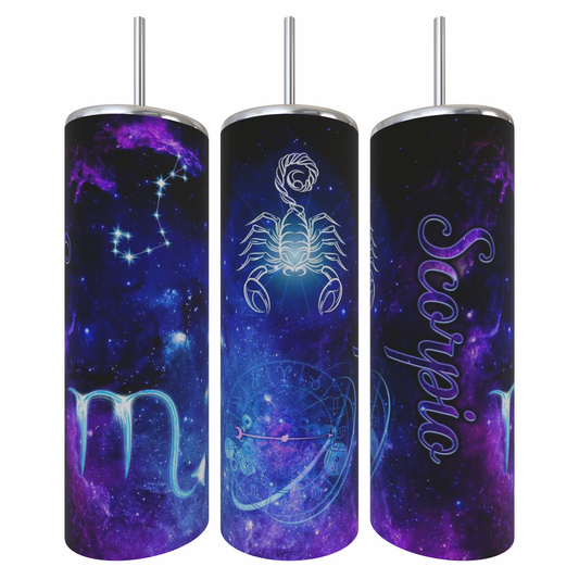 Scorpio celestial tumbler