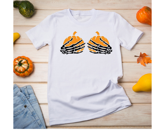 Skeleton pumpkin Shirt