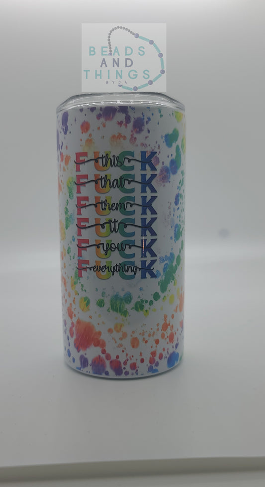 20oz skinny Tye dye mug